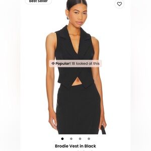 Lovers and friends bodie best & maxi skirt size small